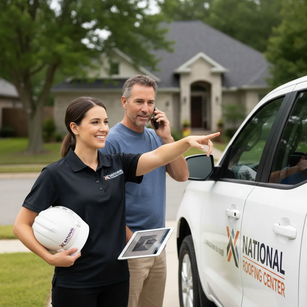 National Roofing Center customer support in Pleasant Valley